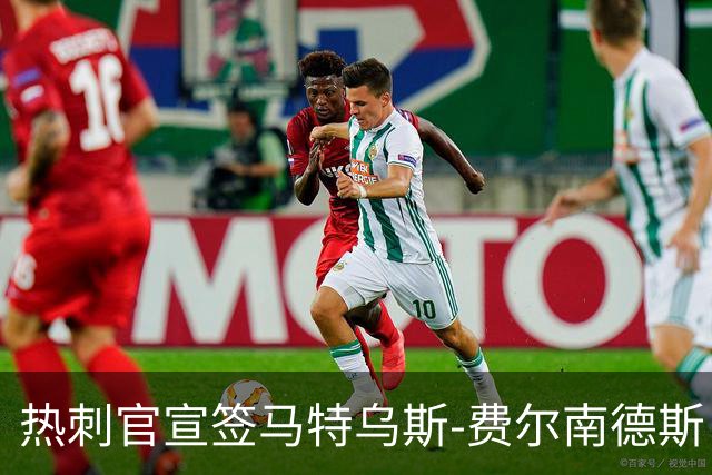 热刺官宣签马特乌斯-费尔南德斯 转会费8500万镑破纪录